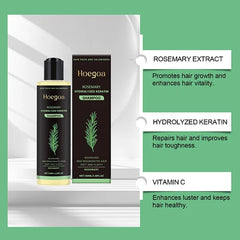 Rosemary Shampoo BoostHair Growth, Control Oil & Dandruff,Soothe Scalp lritation & RestoreShine——ZH