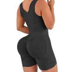 Fajas Colombianas Shapewear for Women Tummy Control Full Shapewear Butt Lifter with Zipper Crotch