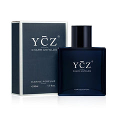 YCZ Perfumes Midnight Marine Eau De Parfum - Unisex 50ml Ocean Fresh Scent Premium Aromatic Woody Fragrance