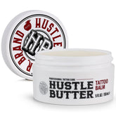 Hustle Butter 5oz Tattoo Balm For New & Older Tattoos - Safe While Healing - Moisturizes and Rejuvenates Tattoo Aftercare Cosmetics