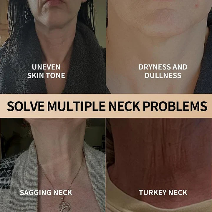 Neck-Eye Care Tightening & Revitalizing Set - Smooth of Fine Lines, Eye & Neck Treatment, Skin Moisturizer, Deep Moisturizing Skincare