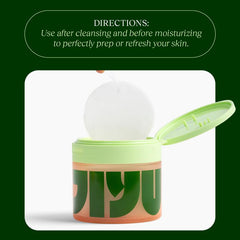 Korean Skincare Anti-Aging, Dark Spot & Wrinkle Minimizing Toner Pads with Snail Mucin, Centella Asiatica, Niacinamide, Peptide Complex - 100 ct.