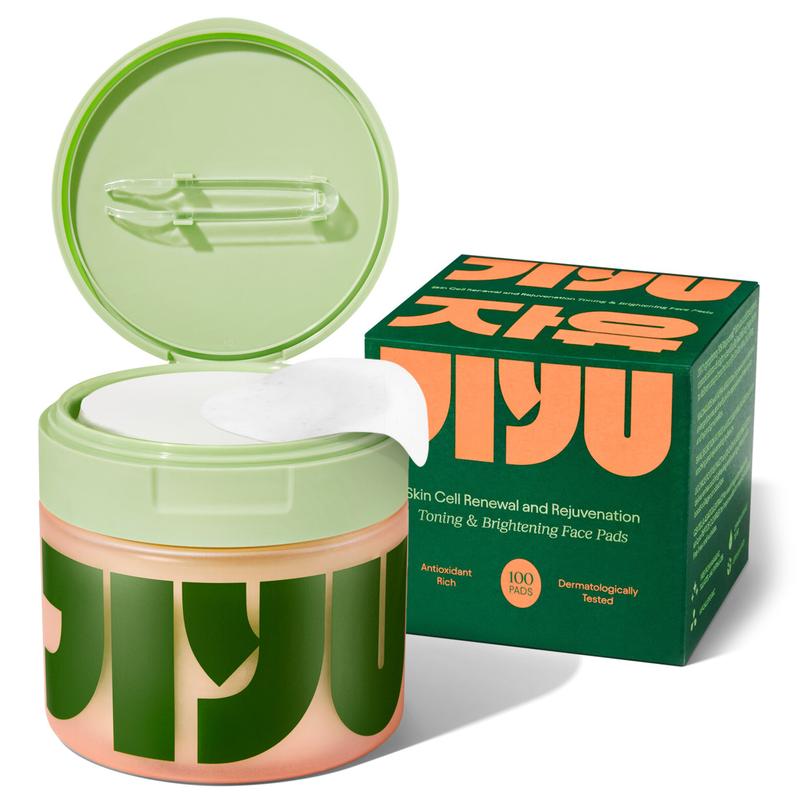 Korean Skincare Anti-Aging, Dark Spot & Wrinkle Minimizing Toner Pads with Snail Mucin, Centella Asiatica, Niacinamide, Peptide Complex - 100 ct.